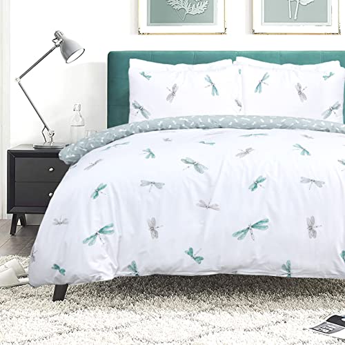 Dragonfly - Reversible Duvet Cover & Pillowcase Set