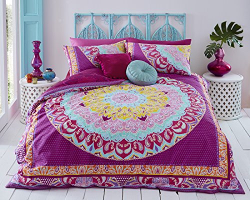 Paisley Mandala - Duvet Cover & Pillowcase Set