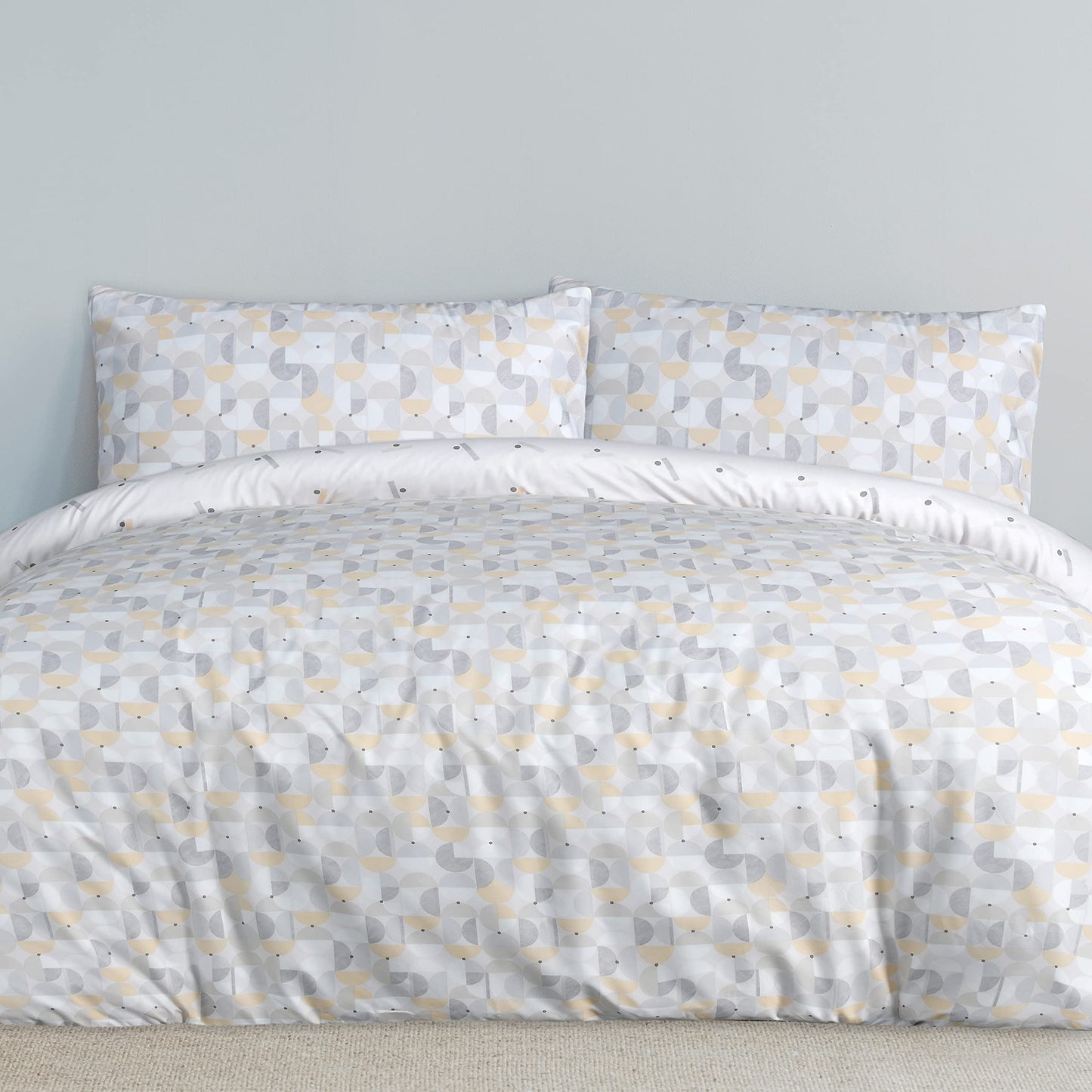 Circle Geo - Reversible Duvet Cover & Pillowcase Set