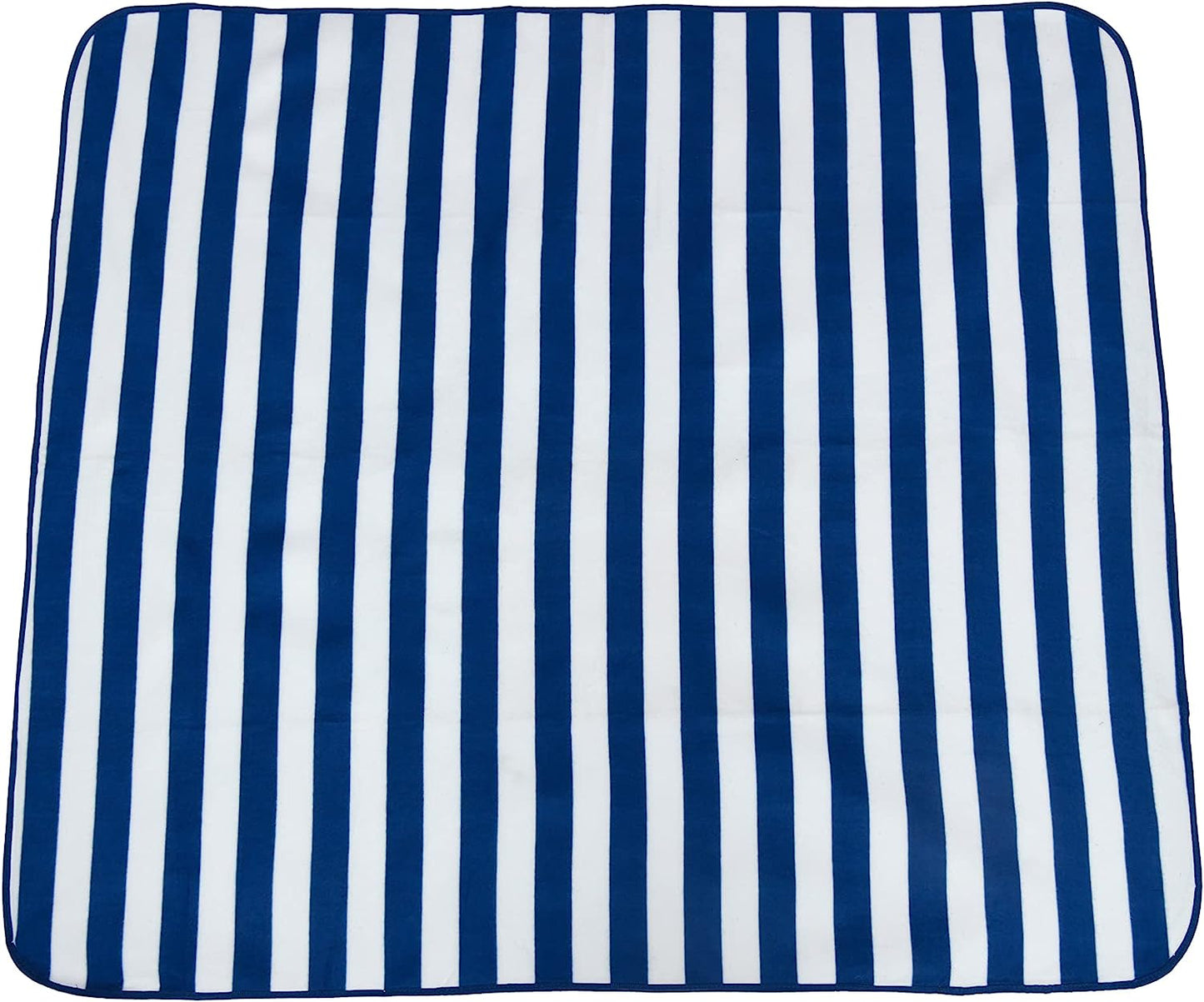 Nautical Striped - Fleece Picnic Blanket