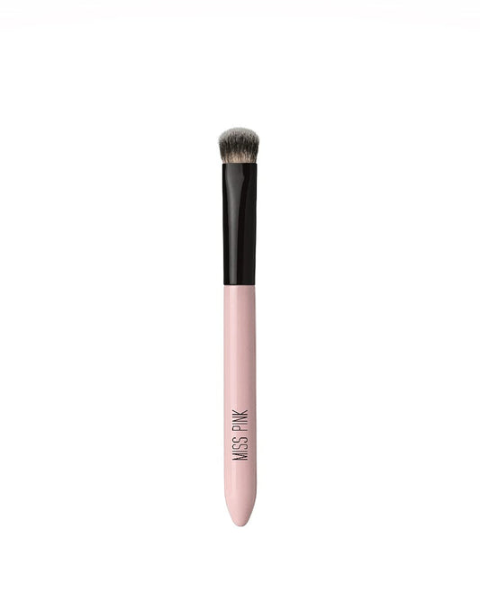 Miss Pink Eye Shadow Makeup Brush Soft Synthetic Hair - Perfect for Eyeshadow Application Blending Foundation