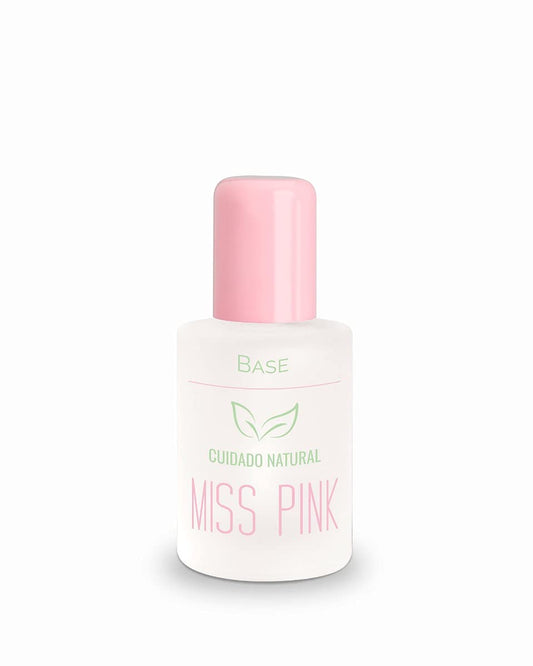 Miss Pink Natural Line Nail Base - For Nail Protection & Durability - Base No.13 - 10ml, Clear