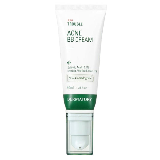 Dermatory Ance BB Cream Pro Trouble - Deep Soothing Moisturiser with Salicylic Acid - 40ml