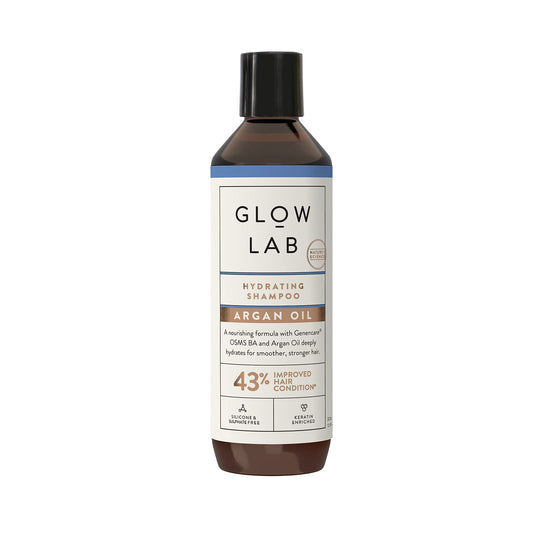 Glow Lab Hydrating Shampoo - Improving Scalp Health for Smoother, Stronger Hair - 300ml White