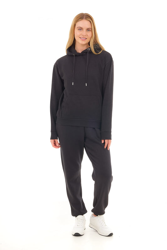 M17 Womens Ladies Recycled Over The Head Hoodie Soft Cosy Sweatshirt Hooded Top Long Sleeve Pullover with Pocket