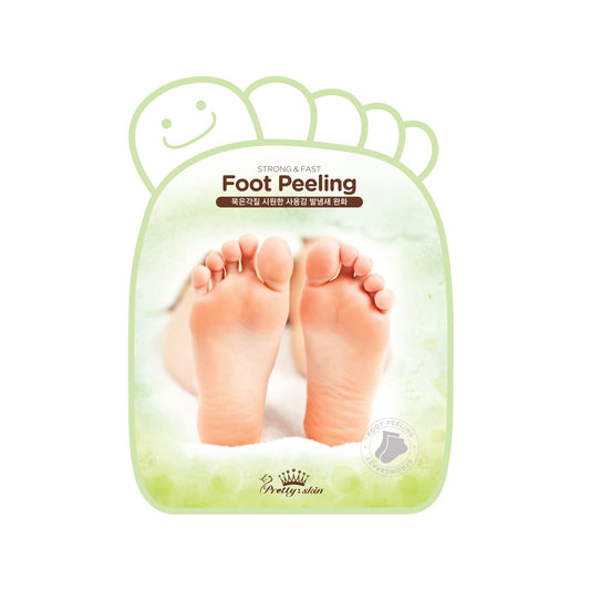 Pretty Skin Foot Peeling Mask - Exfoliates Repairs Moisturises for Dry Rough Feet - 16ml - 1 Pair