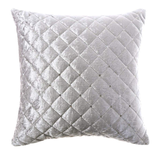 Sleepdown Velvet Sequin Filled Cushion 40cm x 40cm