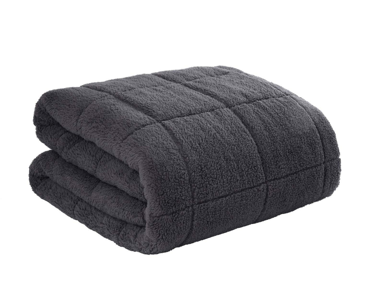 Teddy Fleece Weighted Blankets Sleepdown