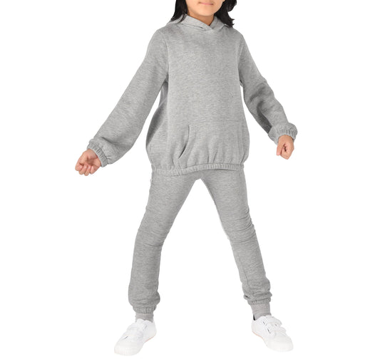M17 Kids Girls Pullover Hoodie Soft Cosy Casual Hooded Sweatshirt Top Long Sleeve Jacket Jumper With Pocket