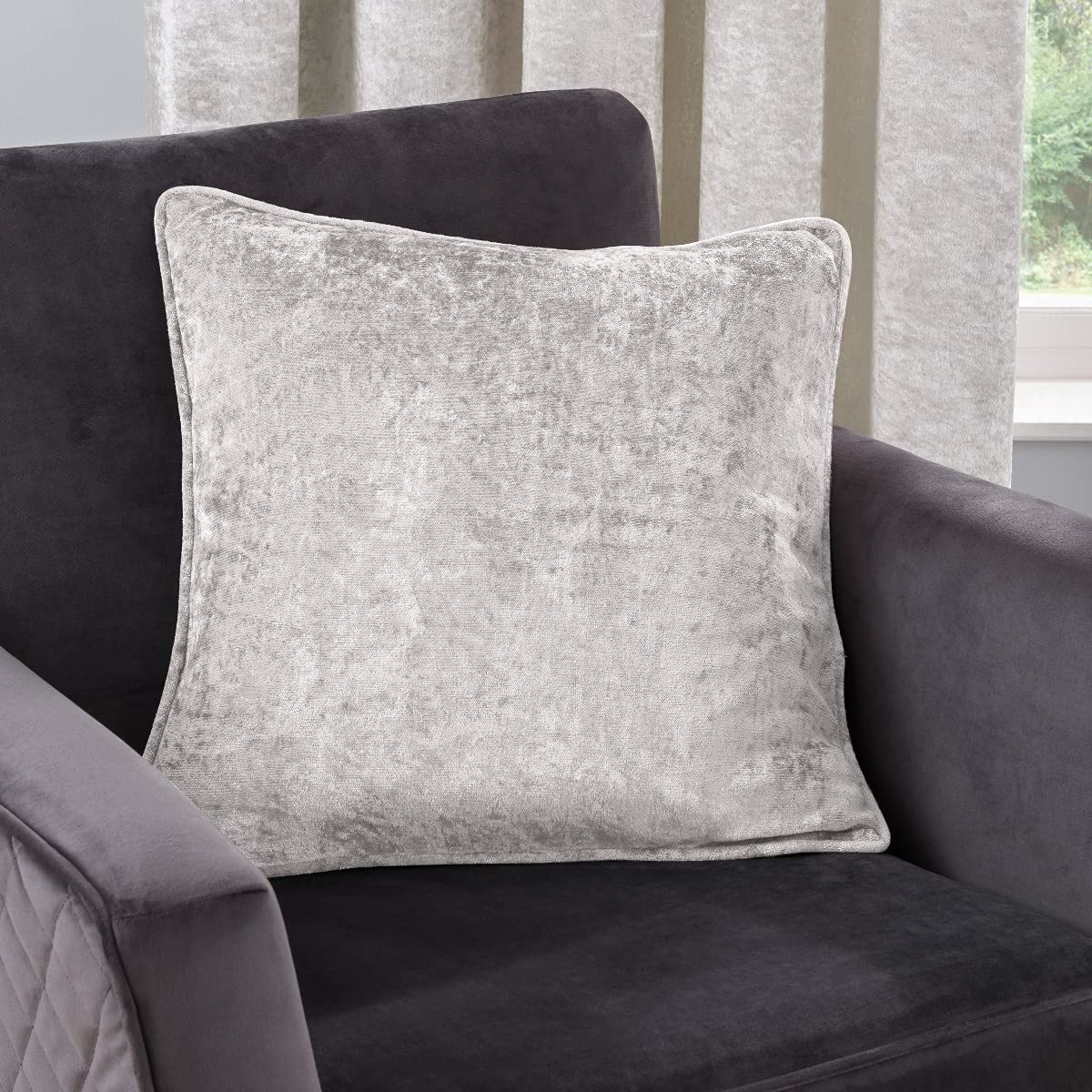 Crushed Velvet - Filled Cushion