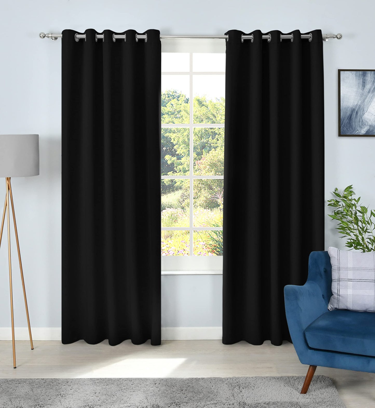 Ultra Soft - Eyelet Blackout Curtains