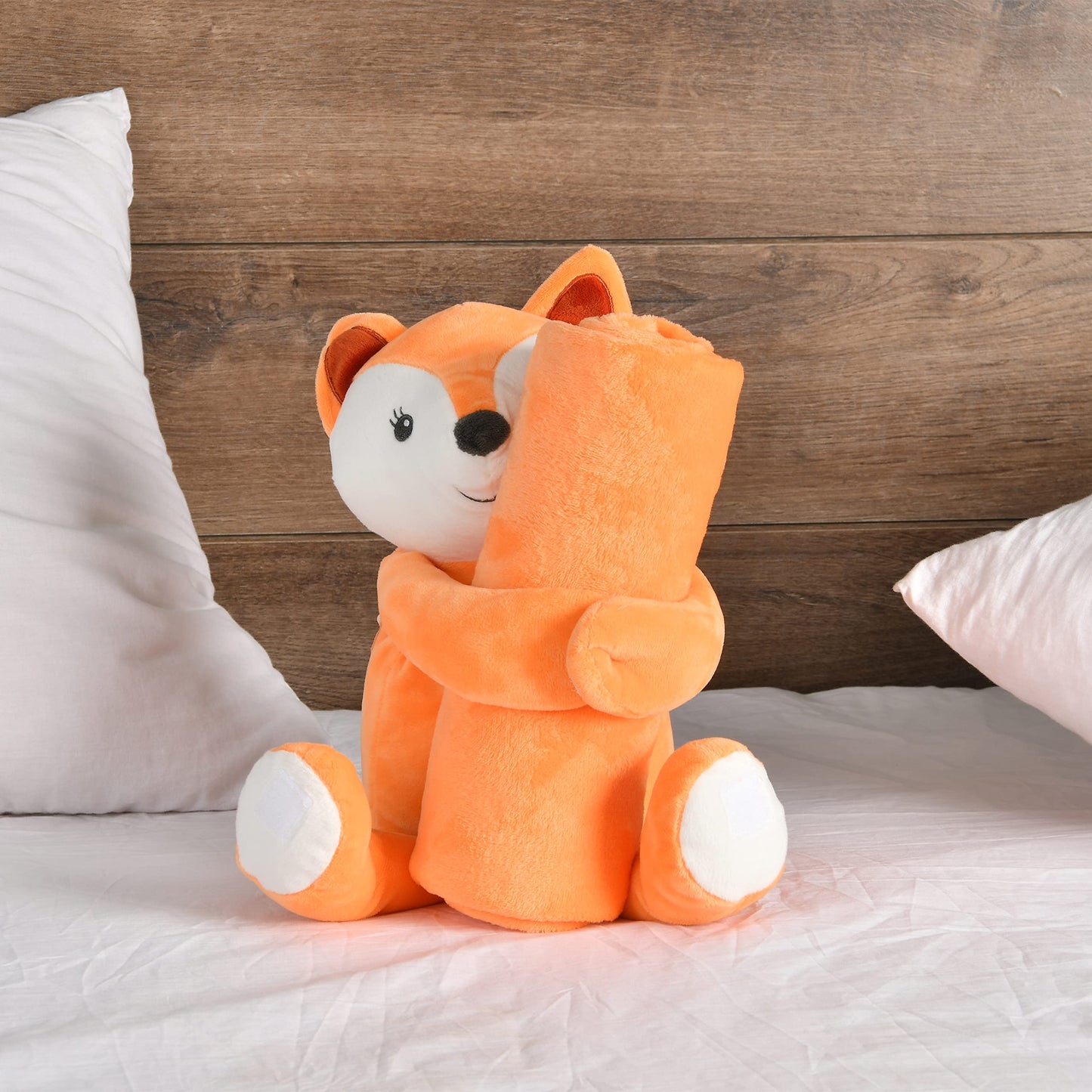 Cuddly Fox -  Plushie & Throw Set