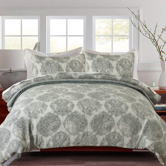 EnvioHome Matelassé Duvet Cover Set