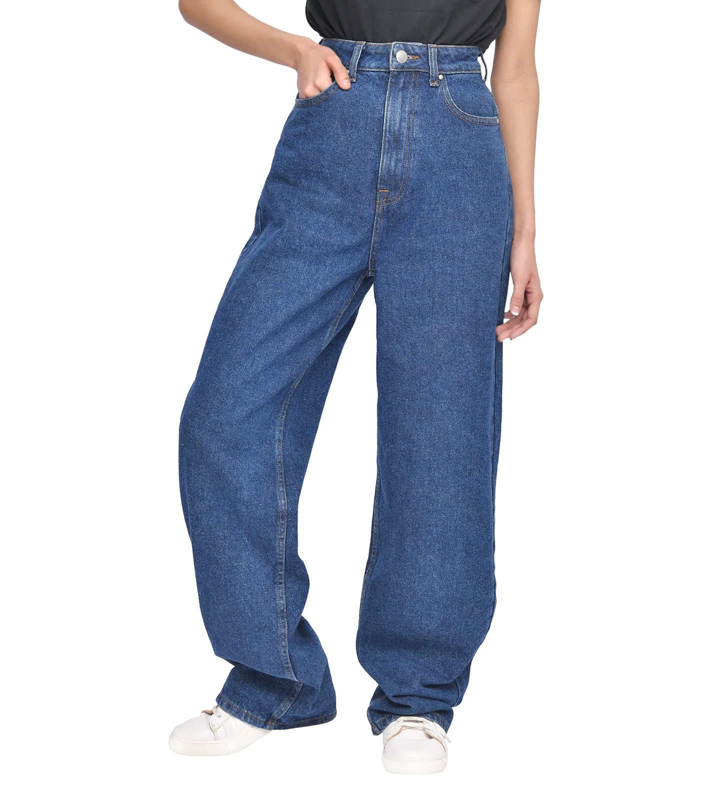 90s Wide Leg, High Waisted - Jeans