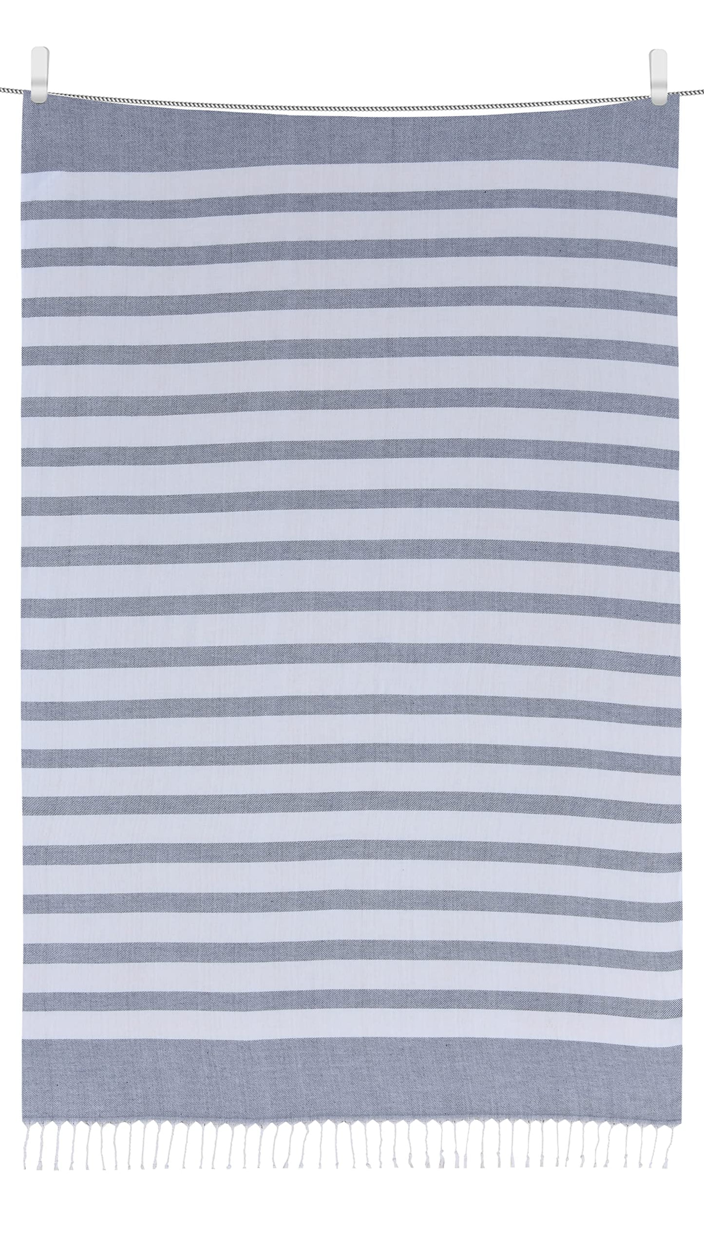 Striped Tasselled - Beach Towel