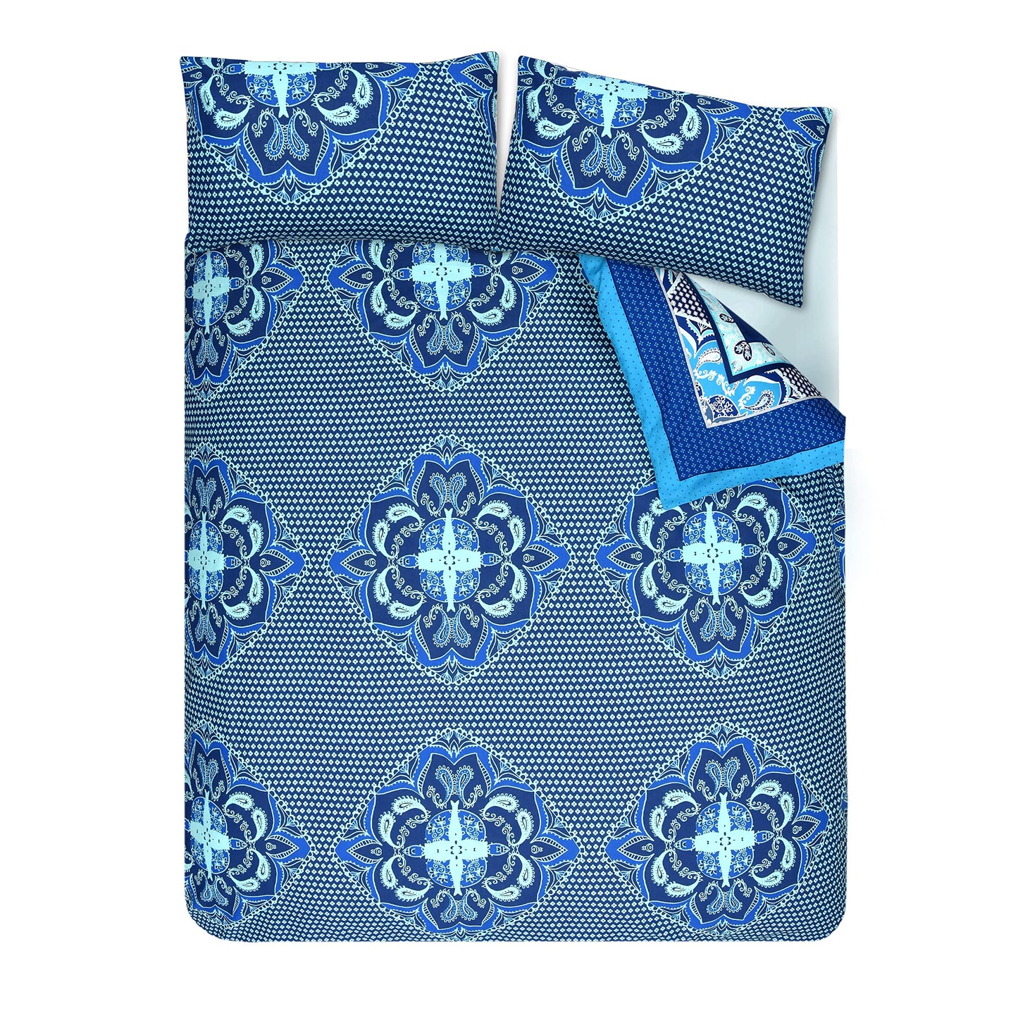 Paisley Mandala - Duvet Cover & Pillowcase Set