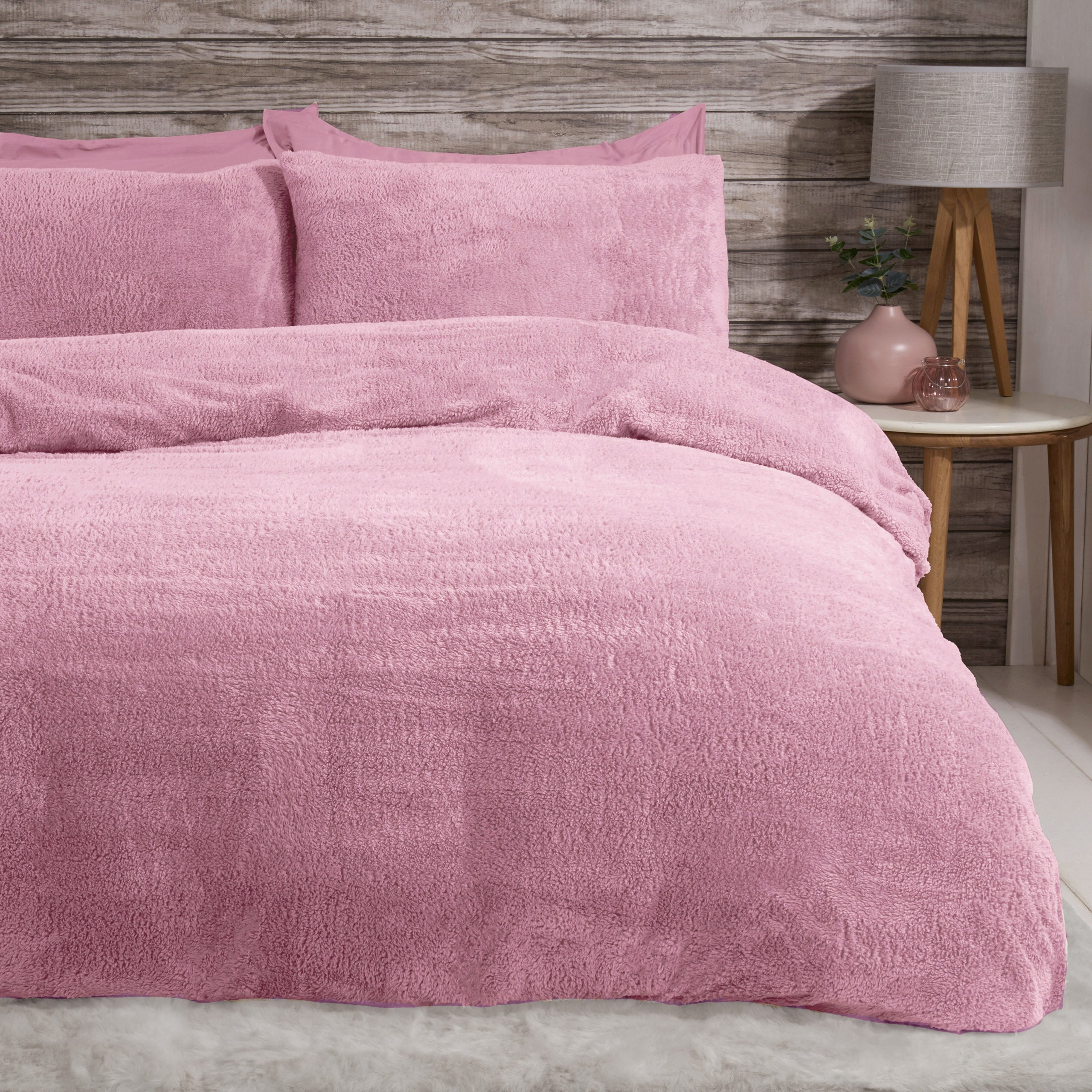 Pink and grey teddy bear bedding hot sale